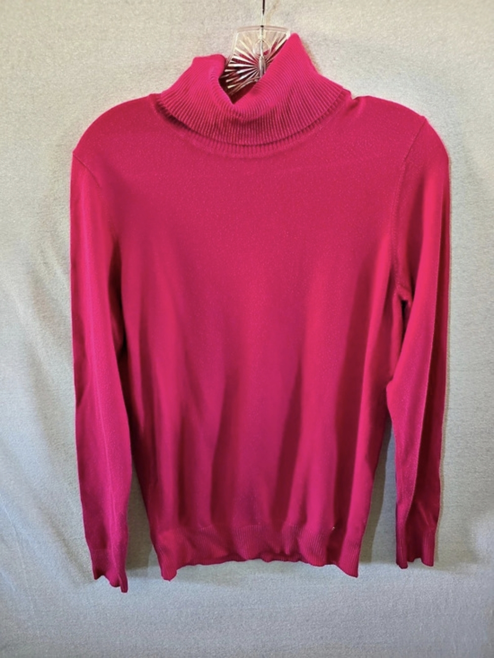 Calvin Klein Pink Turtleneck Sweater Size Medium